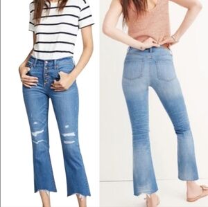 Madewell Cali Demi-Boot Distressed Jeans